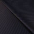 Dark Blue Silver and Black Stripes Dinner Jacket Jacquard Brocatto Ariston Fabric - Rex Fabrics