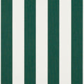 Sunbrella® Awning Stripe 4806‑0000 Beaufort Forest Green/Natural 6 Bar 46" Fabric - Rex Fabrics