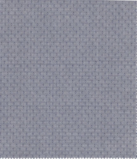 Alumo Dark Grey Dotted 100% Fine Cotton Fabric - Rex Fabrics
