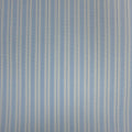 Alumo Tropcial Blue Striped 100% Fine Cotton Fabric - Rex Fabrics