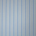 Alumo Tropcial Blue Striped 100% Fine Cotton Fabric - Rex Fabrics