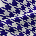Pied DE Poule Purple JAQ J057 - 140 - Rex Fabrics