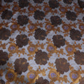 Multicolored Floral Silk Brocade - Rex Fabrics