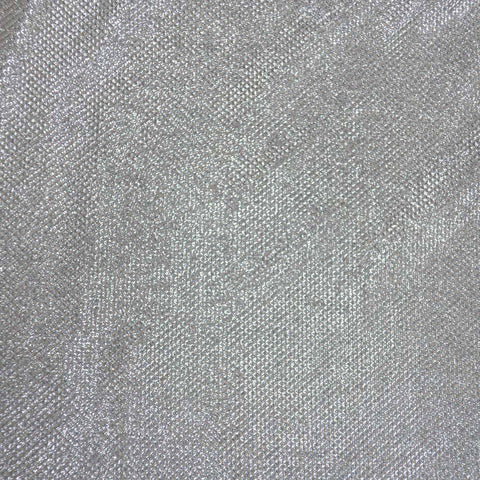 Metallic Gradient Silver Liquid Polyester Fabric - Rex Fabrics