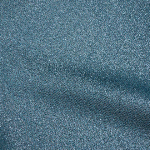 Metallic Gradient Teal Liquid Polyester Organza Fabric - Rex Fabrics