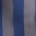 Blue Striped Organza Fabric - Rex Fabrics