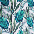 Soft Blue Multicolored Floral Printed Polyester - Rex Fabrics