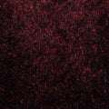Fringes Textured Black And Red Brocade Fabric - Rex Fabrics