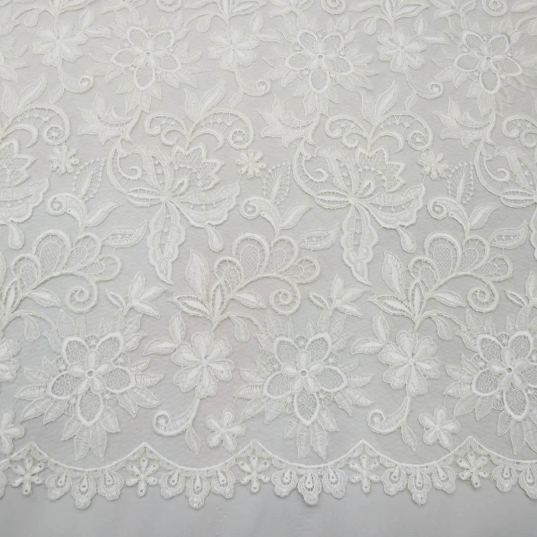 White Lace Fabric Texture