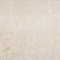 Ecru French Embroidered Floral Pearled Ivory Tulle Fabric - Rex Fabrics