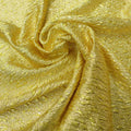 Abstract Textured Gold Brocade Fabric - Rex Fabrics
