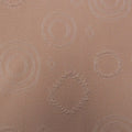 Rex Exclusive Light Brown Circle Brocade Fabric - Rex Fabrics