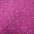 Pink Floral Abstract Cotton Lace - Rex Fabrics