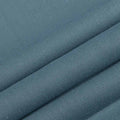 Dakota Blue Stone Plain Linen Fabric - Rex Fabrics