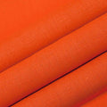 Nevada Orange Plain Linen Fabric - Rex Fabrics