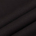 Sag Harbor Mink Black Plain Linen Fabric - Rex Fabrics