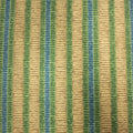 Teak with Cadet Abstract Striped Synthetic Fabric - Rex Fabrics
