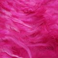 Hot Pink Feathered Embroidered Fashion Fabric - Rex Fabrics