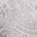 Ivory French Floral Corded Lace Trim - Rex Fabrics