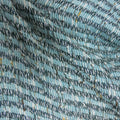Aqua Blue and Navy Accent Tweed/ Boucle - Rex Fabrics