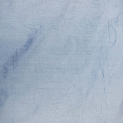 Light Blue Dupioni/Shantung Raw Silk - Rex Fabrics