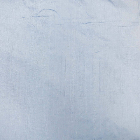 Light Blue Dupioni/Shantung Raw Silk - Rex Fabrics