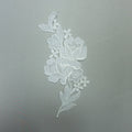 White Floral Lace Applique - Rex Fabrics