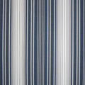 Navy and Grey Striped 100% Fine Cotton Fabric - Rex Fabrics
