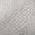 White and Brown Squared Pattern 100% Fine Cotton Fabric - Rex Fabrics