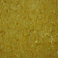 Heavily Embroidered Sandy Yellow Sequin Fabric - Rex Fabrics