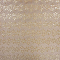 Cream Sequin Embellished Floral Guipure Lace - Rex Fabrics