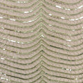 Cream Sequin Embellished Waves Guipure Lace - Rex Fabrics