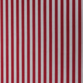 Soktas Antique Ruby and White Striped Finest Cotton Fabric - Rex Fabrics