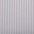 Soktas Ash Grey and White Stripe Finest Cotton Fabric - Rex Fabrics