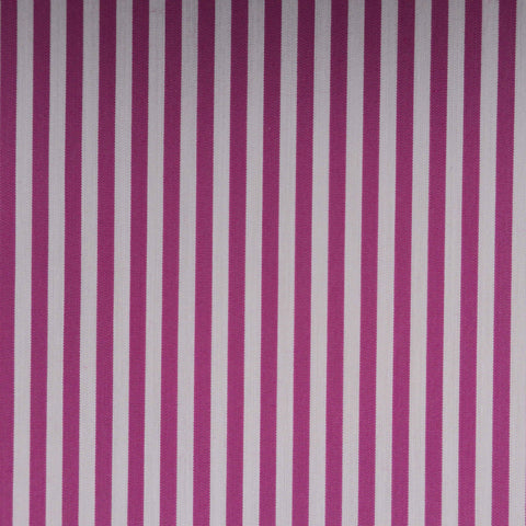 Soktas Magenta Haze and White Striped Finest Cotton Fabric - Rex Fabrics