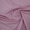 Soktas Turkish Rose and Purple Navy Striped Finest Cotton Fabric - Rex Fabrics