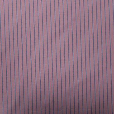 Soktas Turkish Rose and Purple Navy Striped Finest Cotton Fabric - Rex Fabrics
