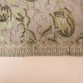 Black and Gold Floral with Bronze Beaded Solstiss Vintage Lace - Rex Fabrics