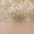 Gold and Silver Floral Metallic Solstiss Vintage Lace - Rex Fabrics