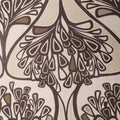 Almond Floral Abstract Printed Silk - Rex Fabrics