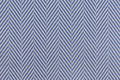 Street Solid Blue Heringbone Shirting - Rex Fabrics